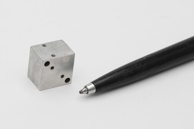 Small precise machined part
